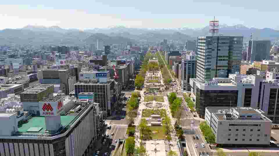 札幌市西区の街並み