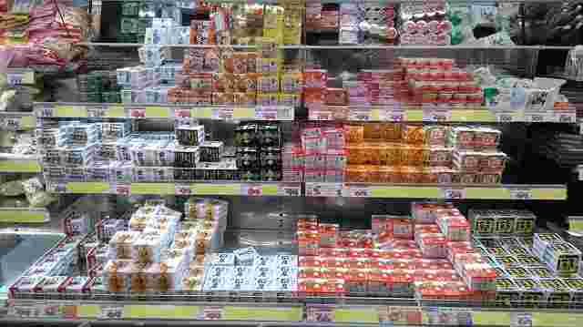 ロピアの納豆売り場