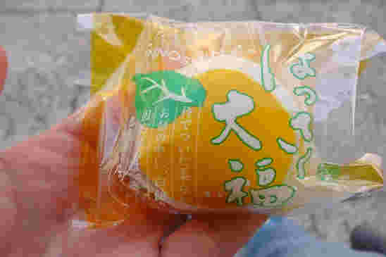 松愛堂のはっさく大福