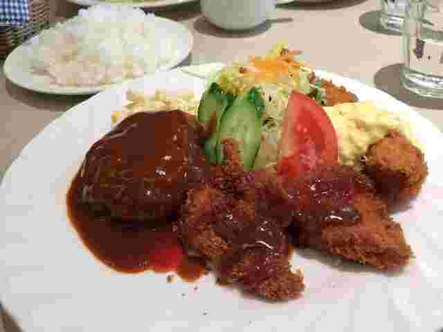 トンコパンの洋食ランチ