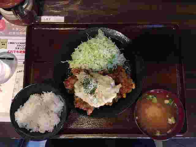 きしからのチキン南蛮風メニュー