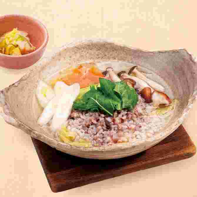 鶏と野菜の塩出汁ぞうすい
