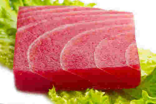 マグロの赤身部分の画像