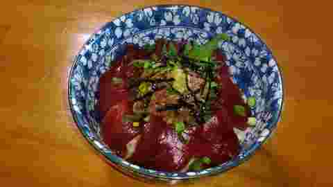 マグロ丼の画像