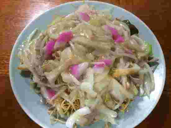 永楽苑の皿うどん