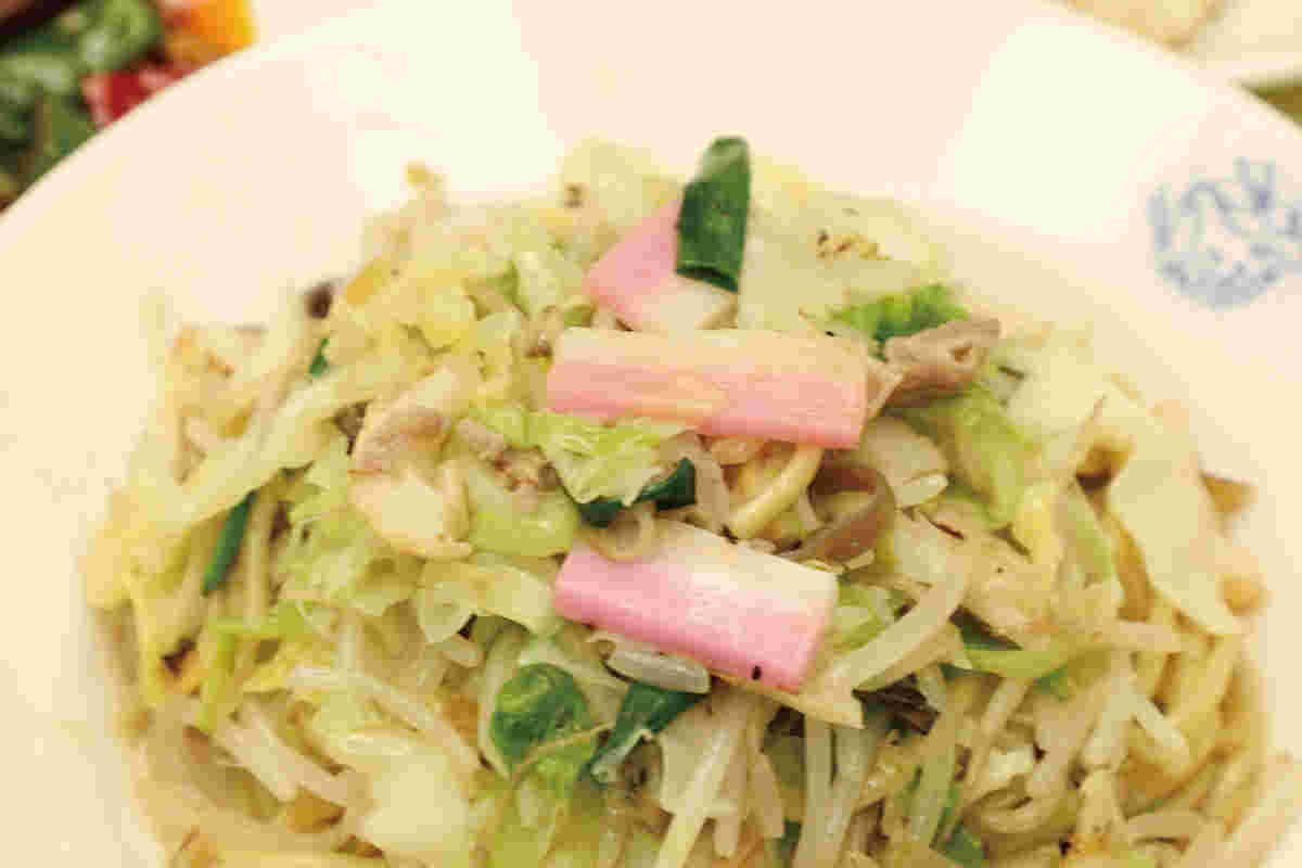 会楽園の皿うどん