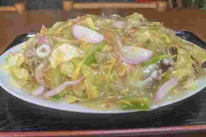 寿々屋の皿うどん