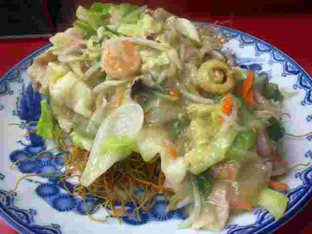 香蘭の皿うどん
