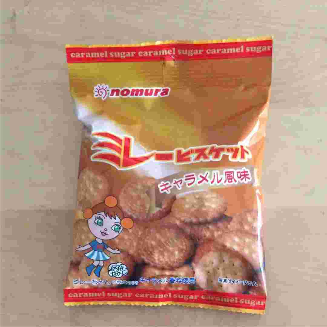 ミレービスケットキャラメル味