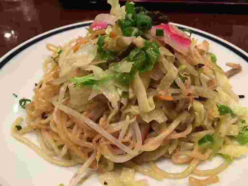 皇上皇の皿うどん