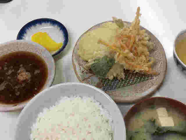 天ぷら定食ふじしまの写真