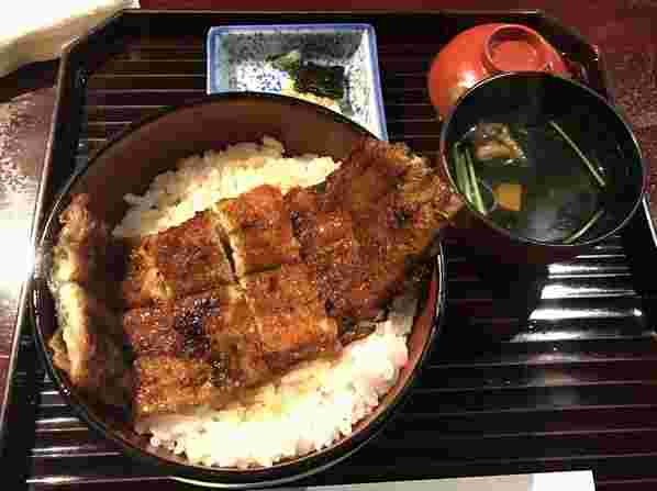 田舎庵のうな丼