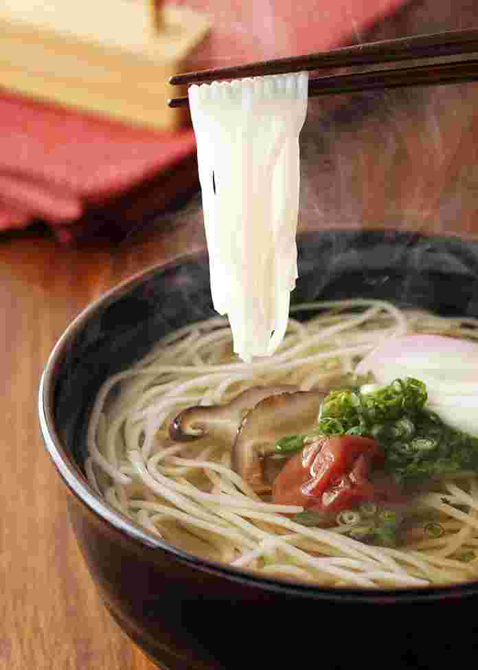 器に入った温麺