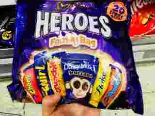 DairyMilk Herosのパッケージ