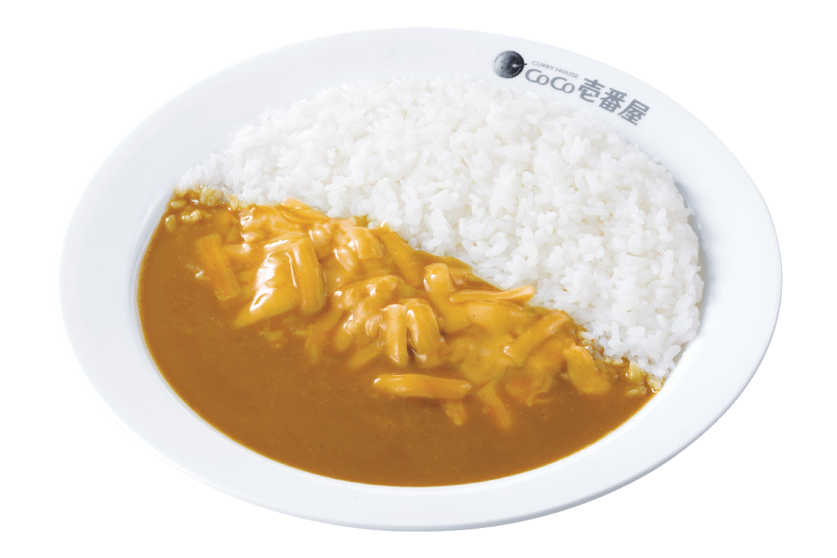 お皿に盛られたチーズカレー