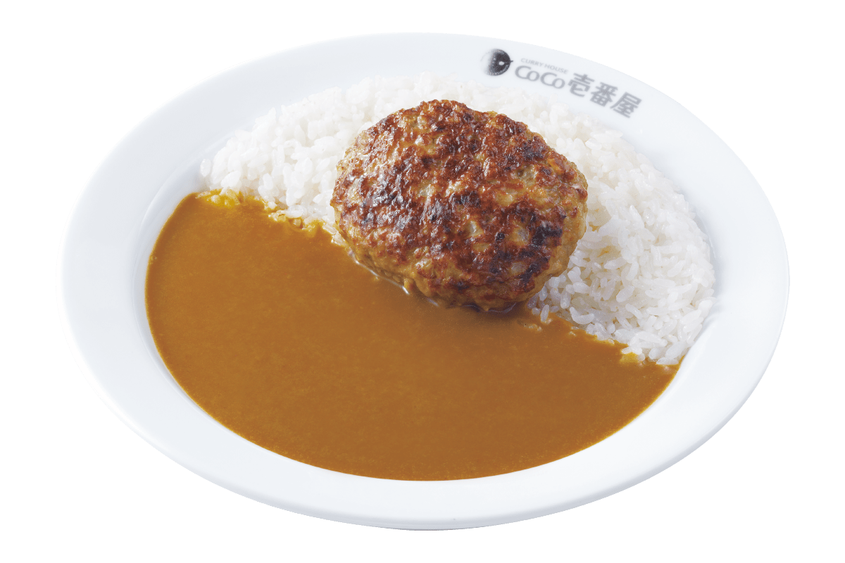 お皿に盛られたチーズインハンバーグ