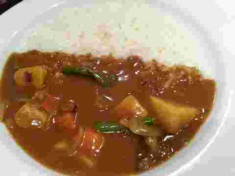 ココイチのやさいをトッピングしたカレー