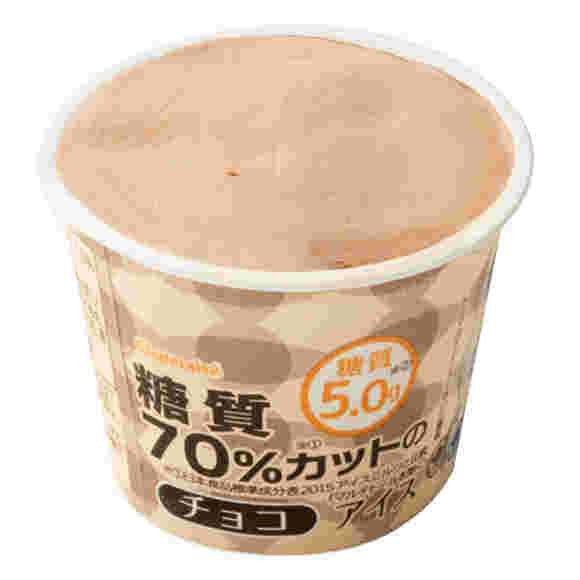 シャトレーゼの糖質70%カットのアイス　チョコ