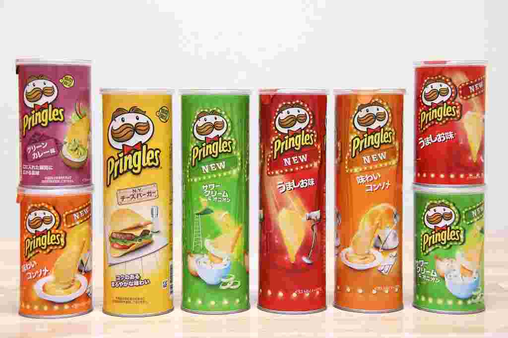 プリングルスの定番フレーバー