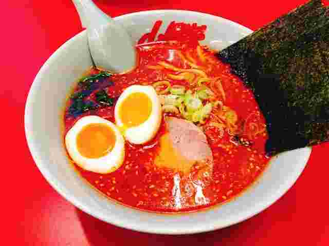 山岡家の辛味噌ラーメン