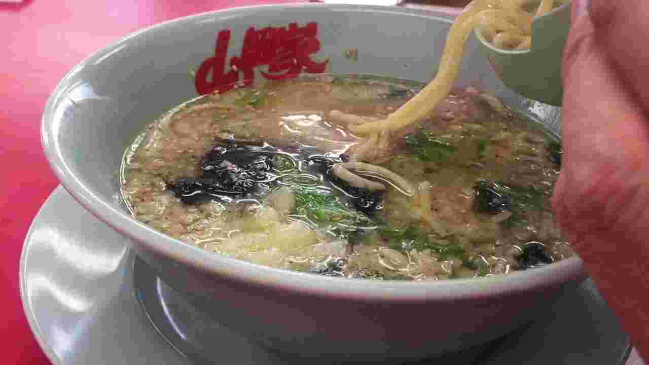 背脂に変更したラーメン