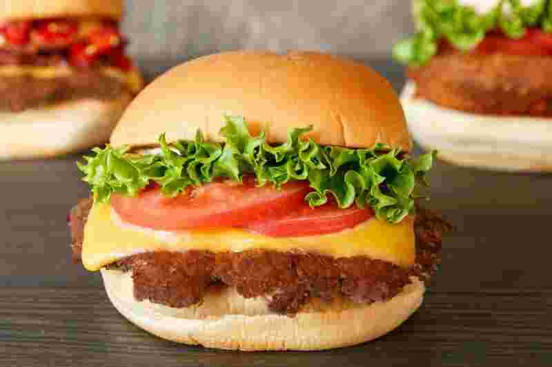 シェイクシャックのハンバーガー