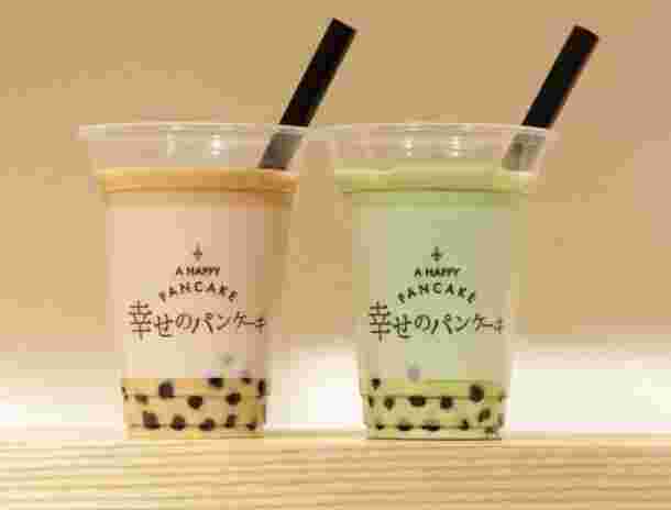 幸せのパンケーキのタピオカドリンク