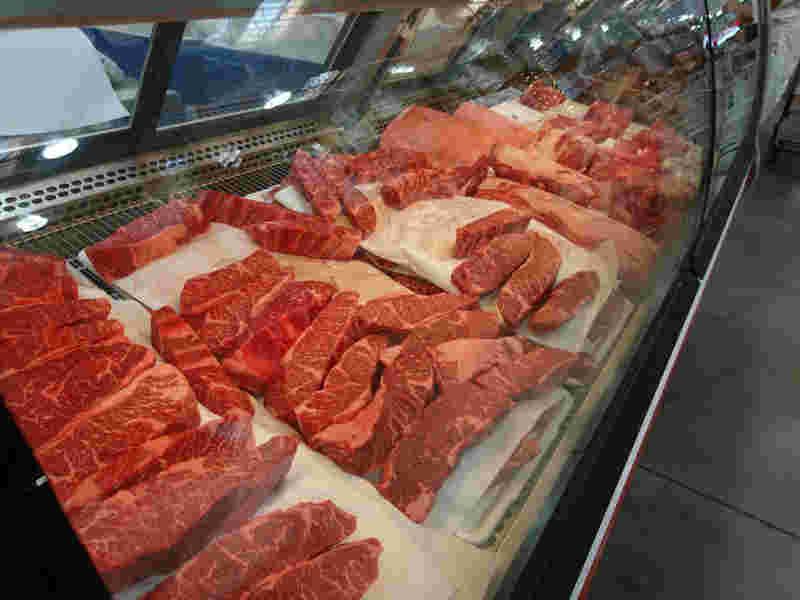 ハワイのコストコの肉売り場