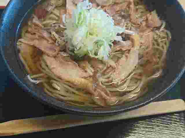 肉そばの画像