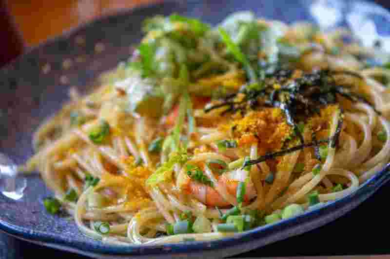 五右衛門の和風パスタ