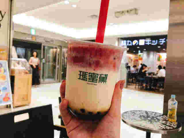 瑪蜜黛のタピオカドリンク