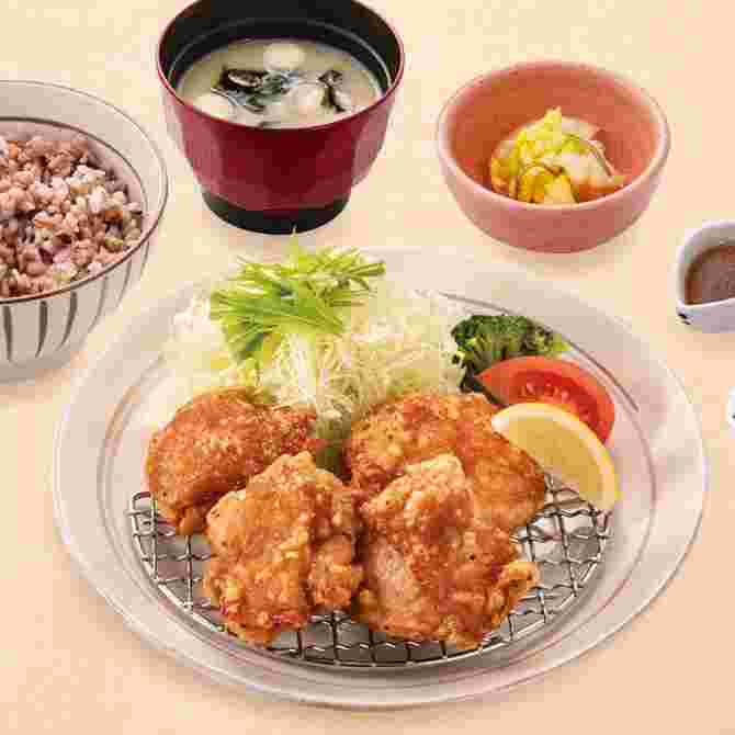 香味唐揚げ定食