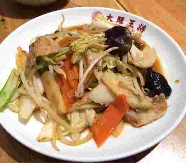 肉と野菜の炒め物