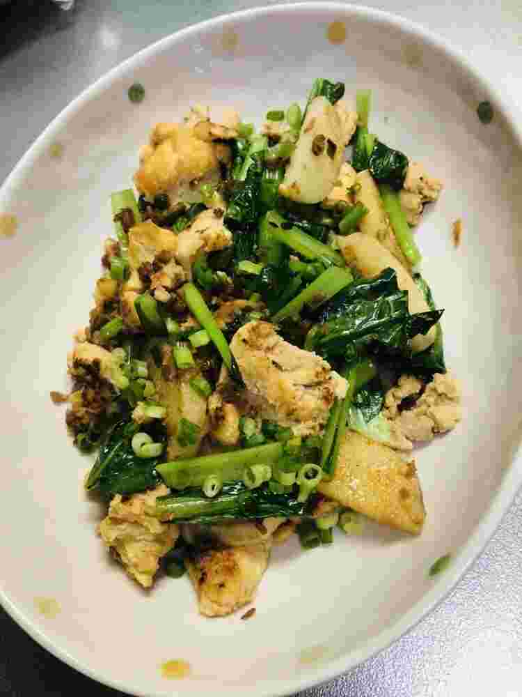 豆腐の炒めもの