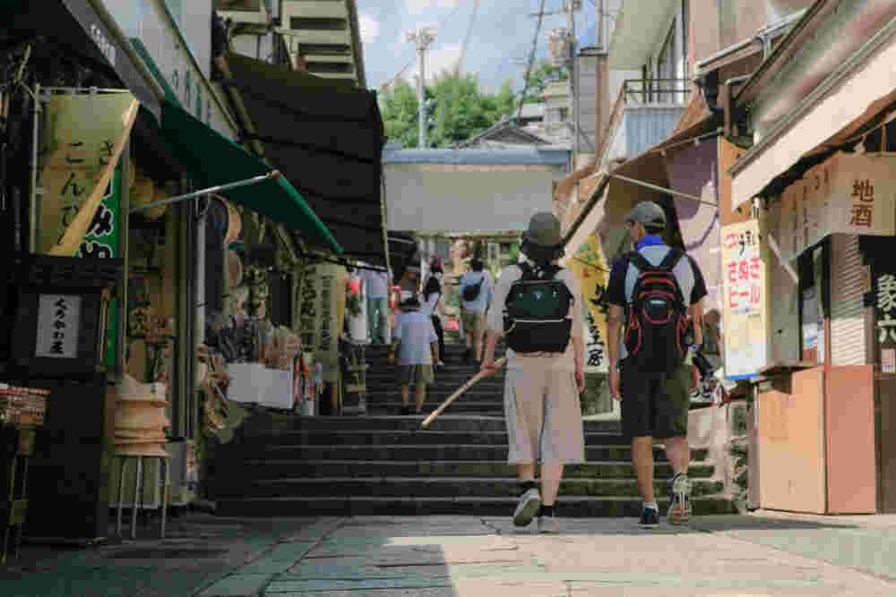 こんぴらさん参道の画像