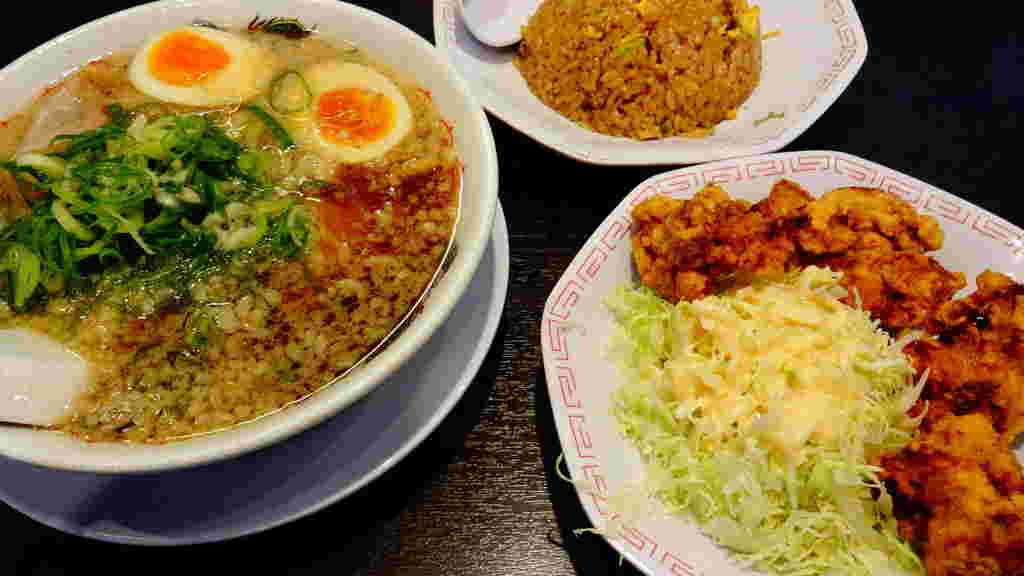 来来亭がっつりB定食