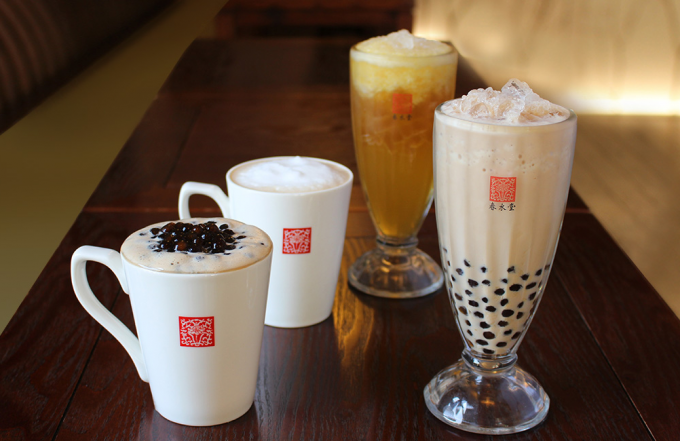 タピオカドリンク発祥の春水堂のタピオカドリンク