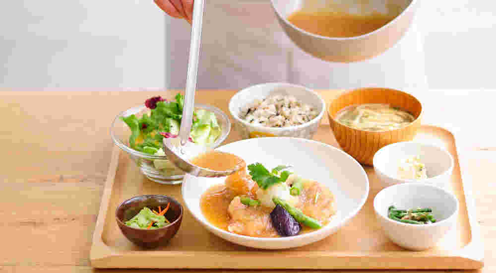 おぼんdeごはんの定食