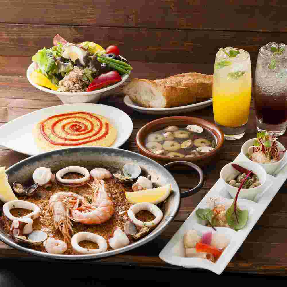 スペイン料理＆バル　ローザ・ローハの各種スペイン料理
