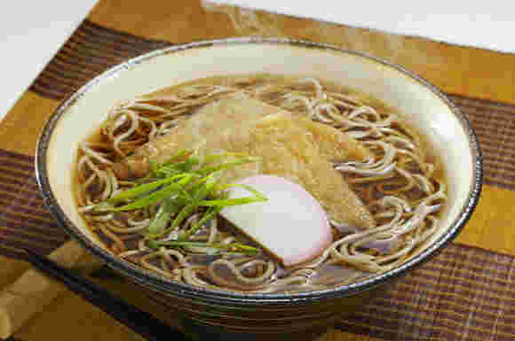 三角薄揚げ2枚入りきつねそば