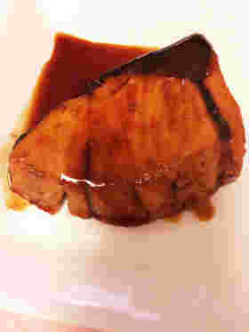 ノンオイルで作ったぶりの照り焼き
