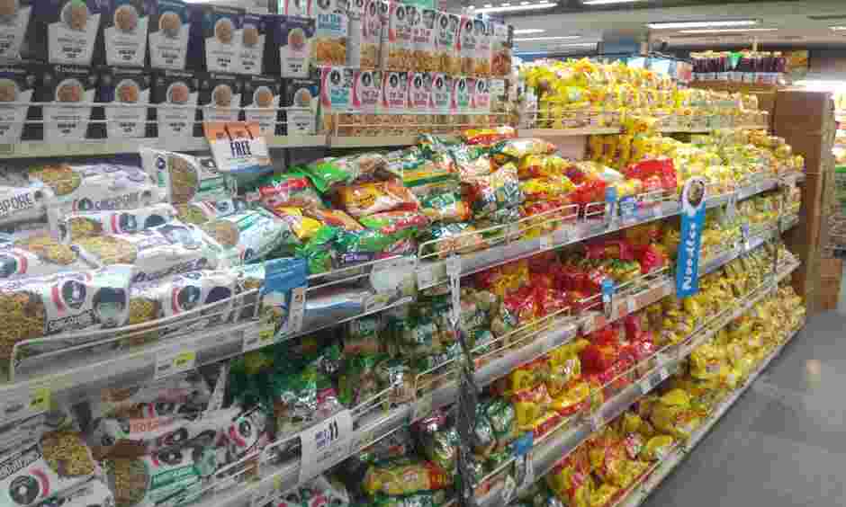 インドのスーパーの画像