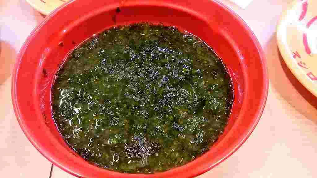 あおさと海苔のお味噌汁