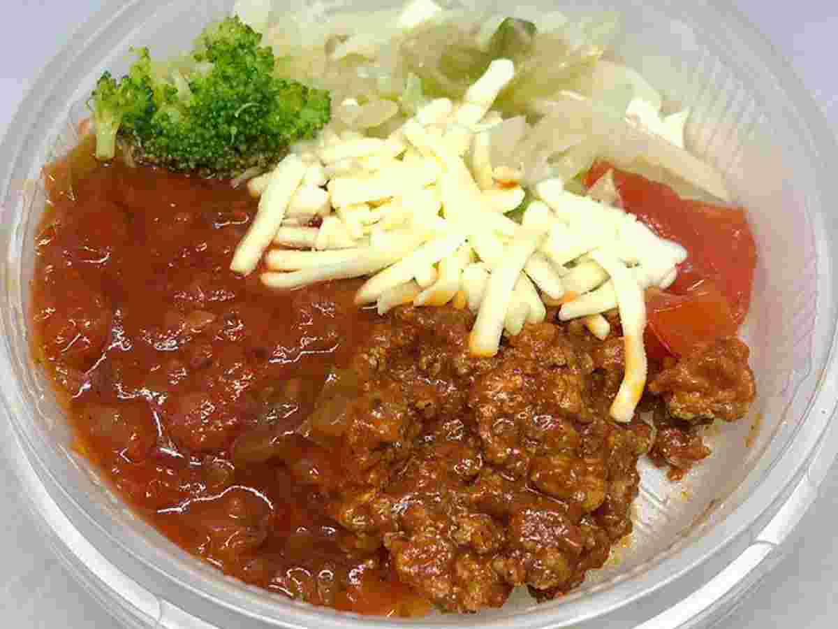 タコライスもち麦ごはん