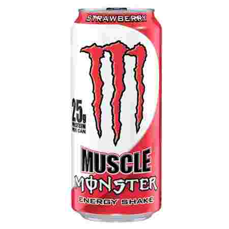 MUSCLE MONSTER ENERGY SHAKE STRAWBERRY