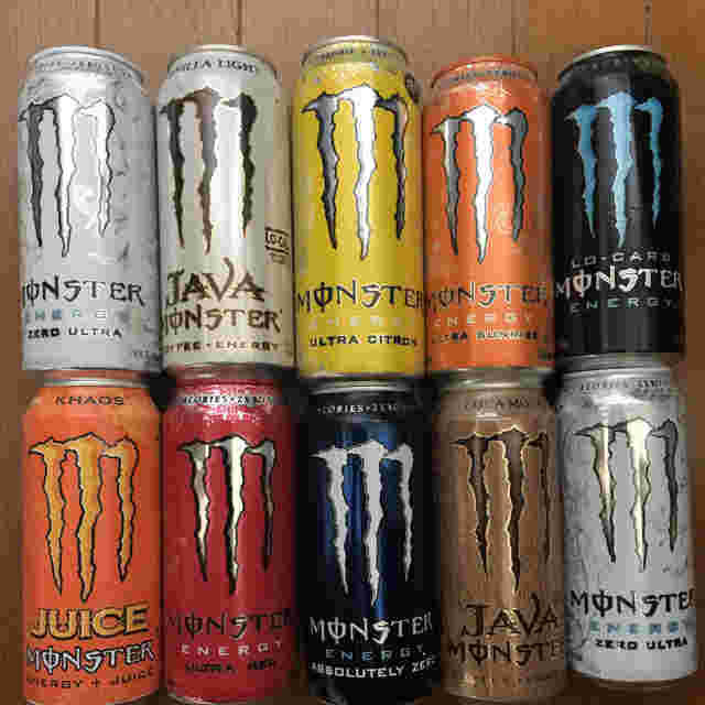 モンスターエナジーの一例