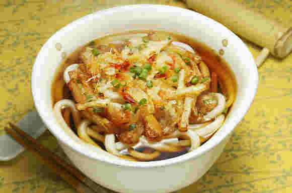 かき揚げうどん