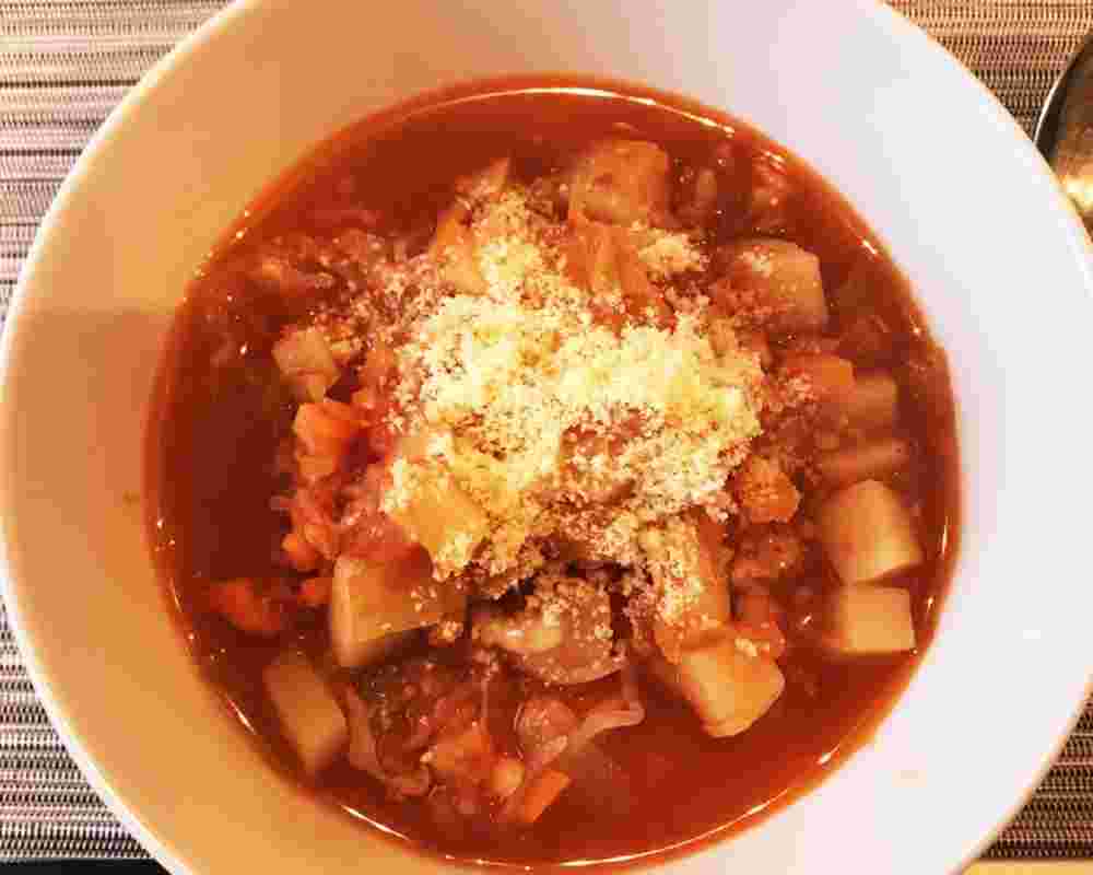 スープパスタ風こんにゃく麺