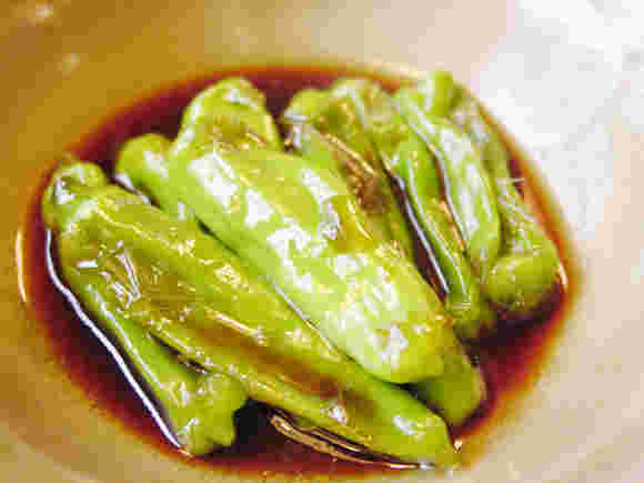 ししとうの煮た物