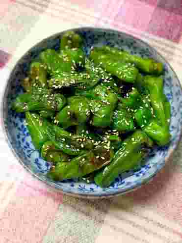 ししとうの甘辛炒め